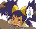 lolibooru 77475 bad_moon brown_eyes brown_skin cum_in_mouth cum_in_throat deepthroat fellatio gym_leader hair_grab hair_pull iris_(pokemon) irrumatio twin_tails.jpg