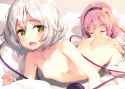 yande.re 409033 ass ass_grab cunnilingus gekidoku_shoujo ke-ta komeiji_koishi komeiji_satori loli nipples touhou yuri.jpg