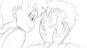 2340781 - Chichi Dragon_Ball_Z Son_Gohan Videl animated funsexydragonball.gif
