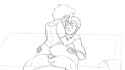 2340782 - Chichi Dragon_Ball_Z Son_Gohan Videl animated funsexydragonball.gif