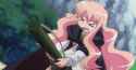 Louise is trying her best to use her rocket launcher.jpg