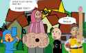 531639 - Caillou LazyTown Pocoyo Stephanie_Meanswell Stingy_Spoilero crossover.gif