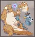 glittertrapboy big croc small deer.jpg