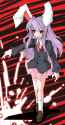 animal_ears blazer bunny_ears long_hair nakuru necktie pleated_skirt purple_hair rabbit_ears red_eyes skirt solo touhou-bc2de188b83dcbedb301efd20877c1c8.jpg