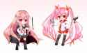 Louise and Aria are being cute chibis despite their hooves.jpg