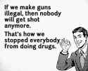 Gun control for the purpose of preventing crime will work as well as narcotic control.jpg