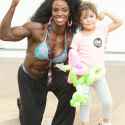 Susan Marie Smith poses with newest member of her growing fan club.#PhoenixEuropa# 02.jpg